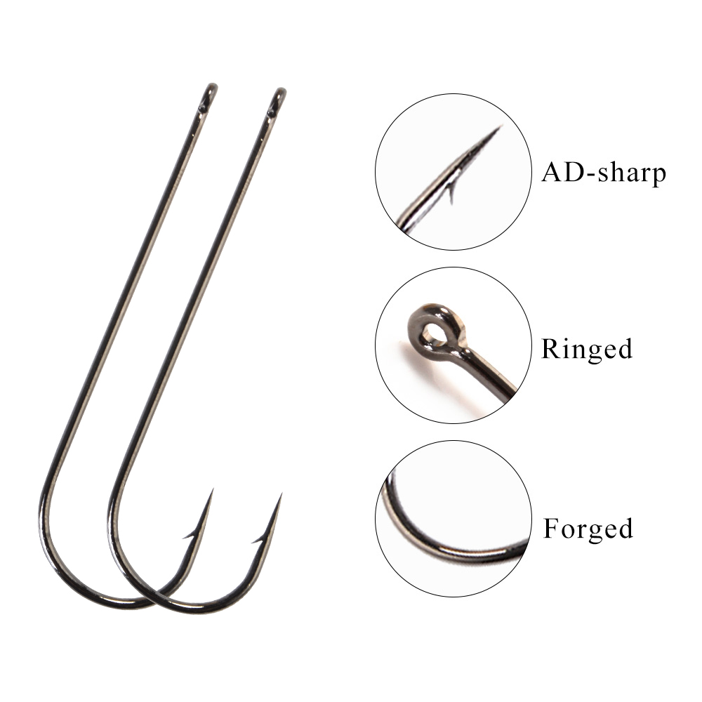 FTK 5-9PCS ABERDEEN Fishing Ho - đánh giá và giá Fishing Hook Offset