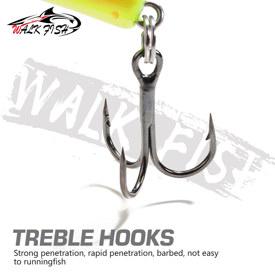 WALK FISH 12g 20g Floating Big - đánh giá và giá Fishing Hook Size