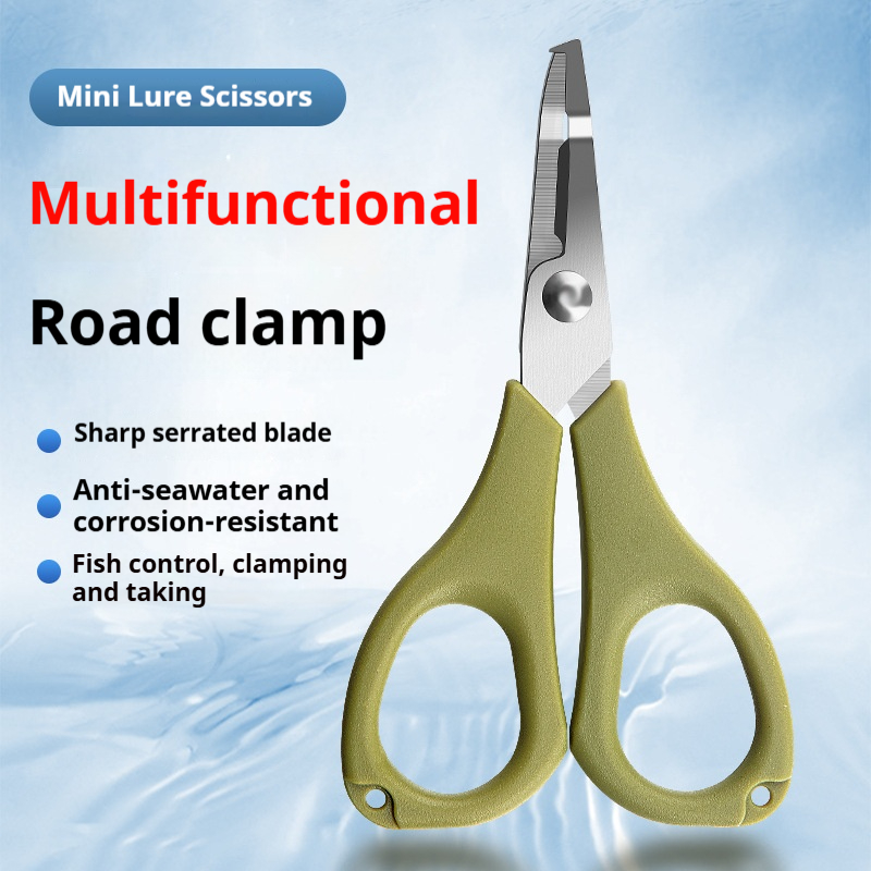 Mini Multi Functional Scissors - đánh giá và giá Fishing Hook Stainless Steel